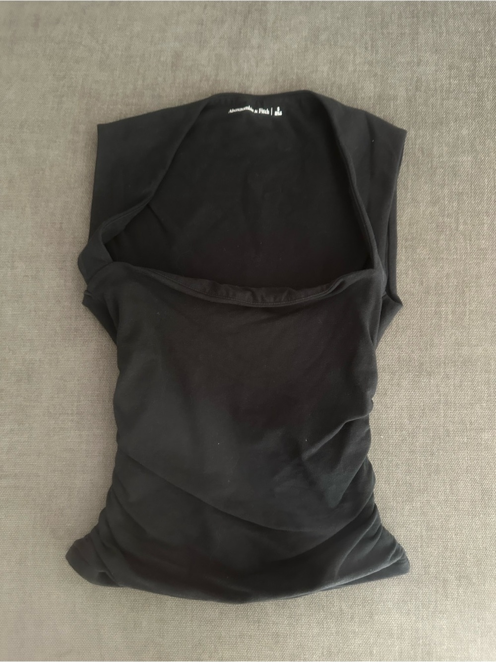Abercrombie & Fitch Black Women's Sleeveless Tank Top